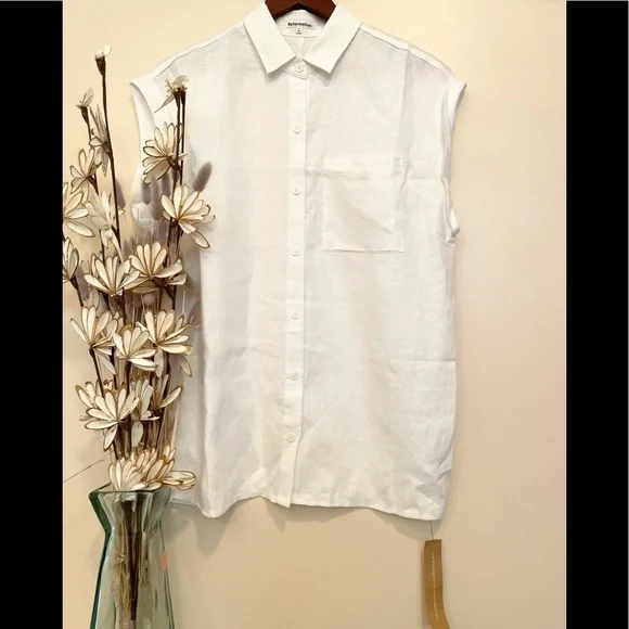 Reformation maira linen top new with tag - Picture 9 of 13